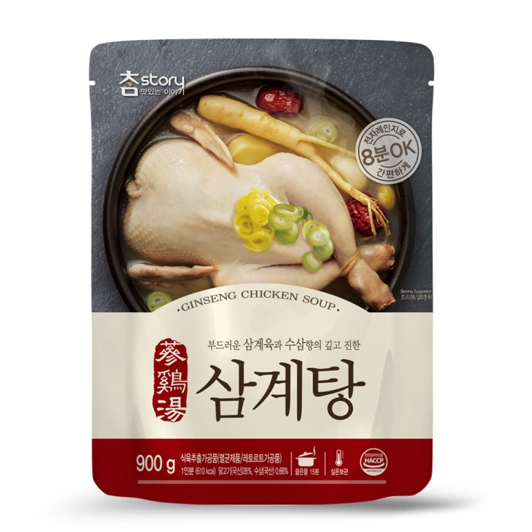 삼계탕 복날 여름 보양식 초복 중복 말복 900g, 5개 - 상세 이미지 2