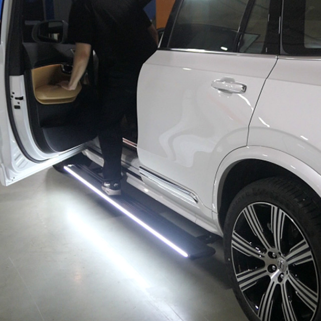 창원 볼보 XC90 전동 사이드스텝 장착점 국산차 수입차 킹스텝 오토스텝 - 상품 이미지
