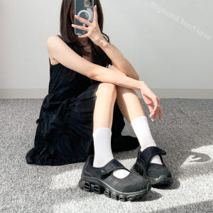 아디다스 메리제인 메가제인 키높이 운동화 발레코어 통굽 JI2416 솔직 후기 | 실사용자 리뷰 분석 - 상품 이미지 4