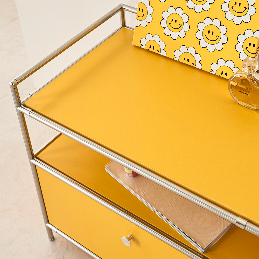 세라썸 미드센츄리 모듈거실장 낮은 안방 TV장식장 티비다이