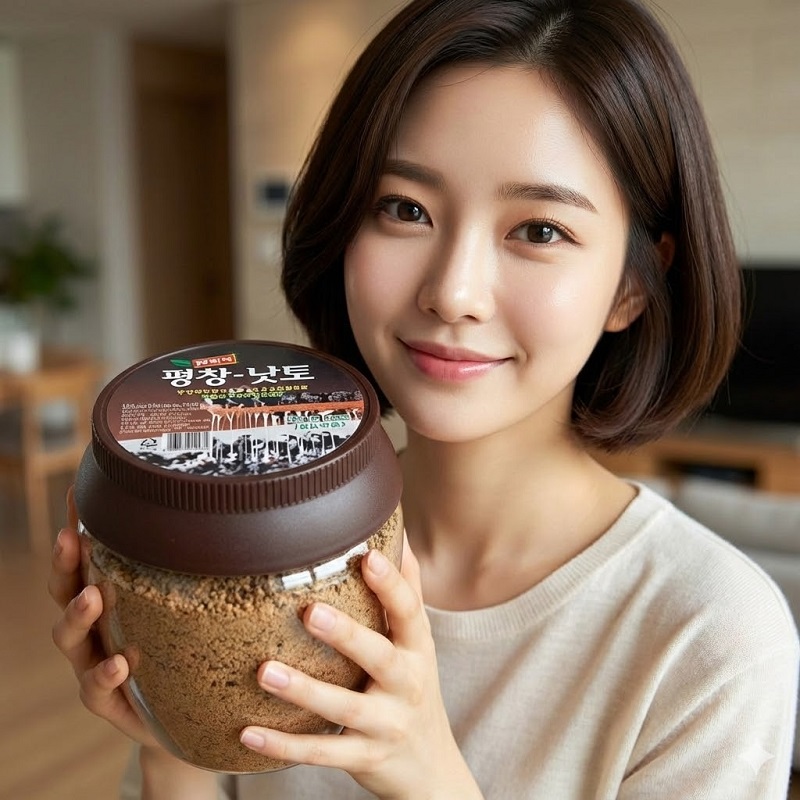 쥐눈이콩 나또 낫또 가루 350g - 상품 이미지
