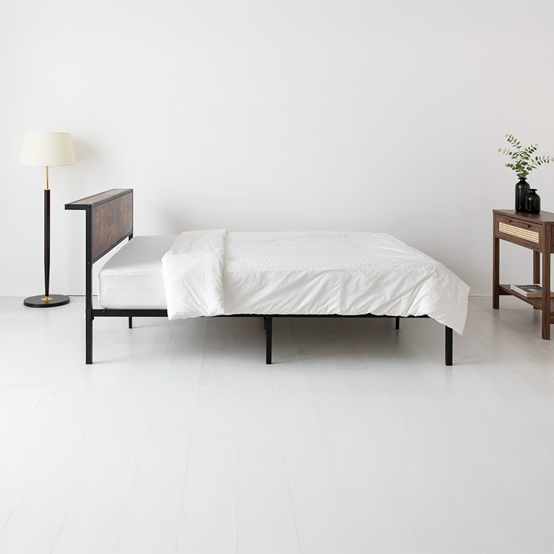 겟우드 침대 더블 140200, 블랙 4983.6154