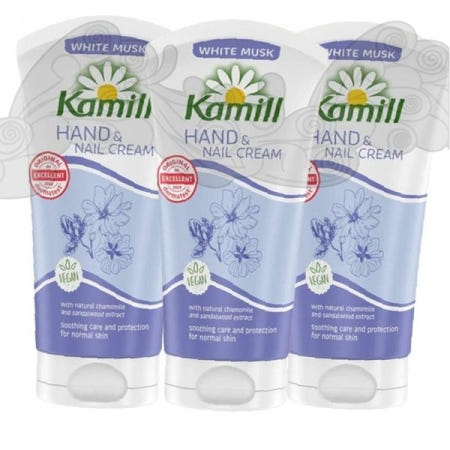 카밀 핸드크림 화이트머스크 보습 손톱관리 캐모마일 샌달우드 튜브형
