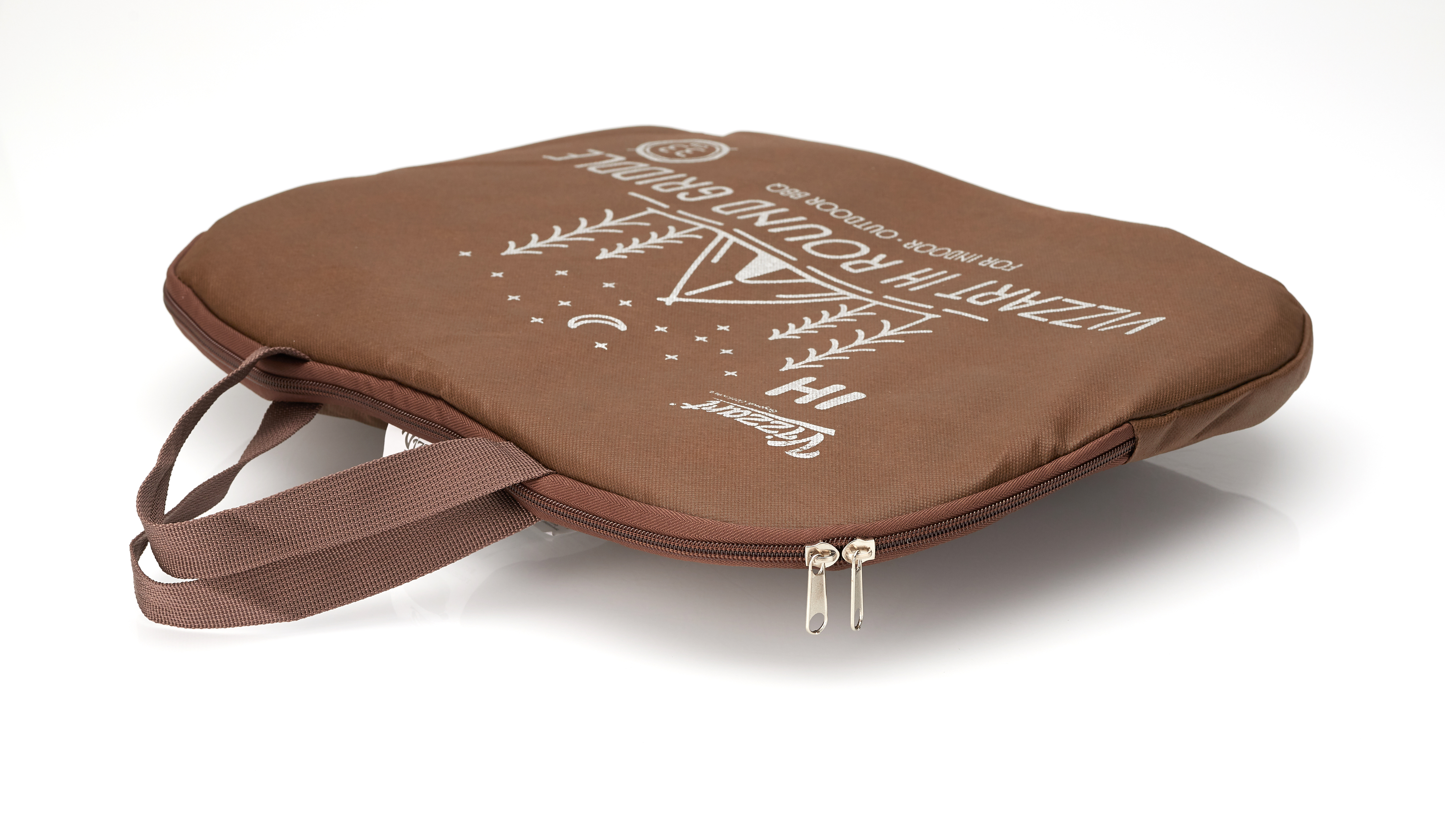 비자트 세라믹 인덕션 캠핑 그리들 국산 바베큐 불판 캠핑용품 가방포함 33cm 아이보리