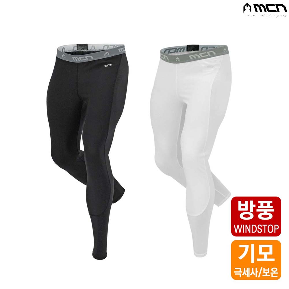 엠씨엔 기모+방풍 이너웨어 겨울 방한 보드 스키 언더레이어 이미지 7