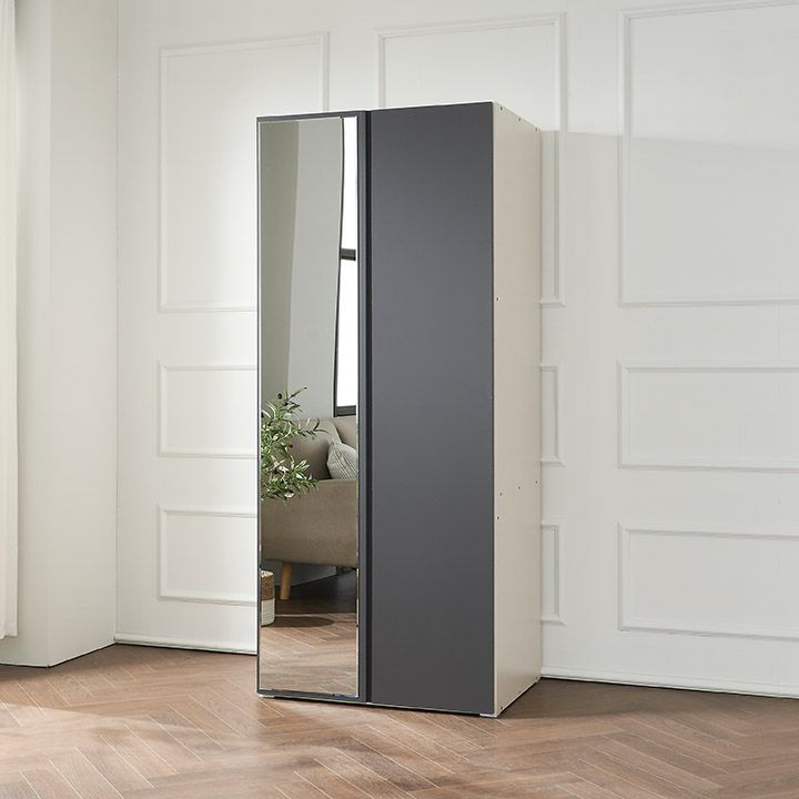 가구의서 C1047 거울 선반장 800x585x1870mm - 상품 이미지