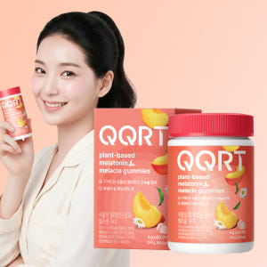 QQRT 식물성 멜라토닌 2mg 효과 젤리 타트체리 복숭아맛 멜라클구미 ... 맛있게 먹은 솔직 후기 - 상품 이미지 1