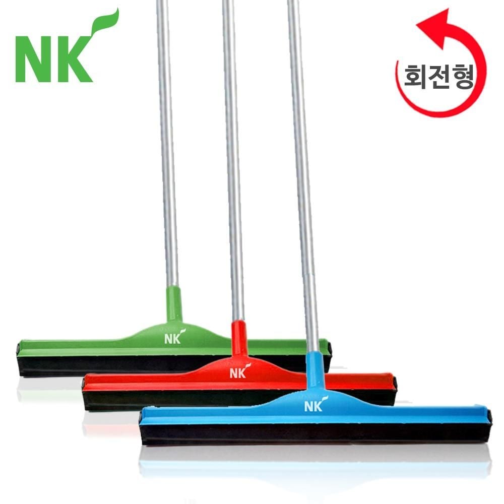 회전이중 스펀지 바닥밀대 50x150cm 봉포함 초록 1개 - 상품 이미지