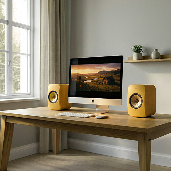 KEF [케프] 네트워크 스트리밍 스테레오 블루투스 스피커(LSX II) 코튼화이트 - 상세 이미지 5