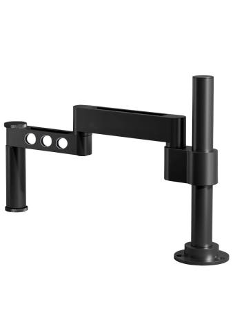 [해외]현미경 관절 스윙 브라켓 작업 지지대 공업 거치대 클램프 발란스 기둥형