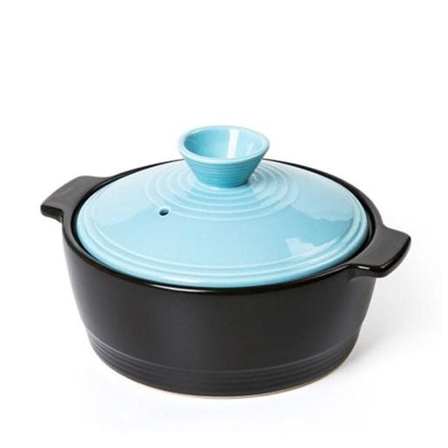오븐락 뚝배기 내열 뚝배기 찜기 솥 뚝배기 대 블루 - 메인 이미지