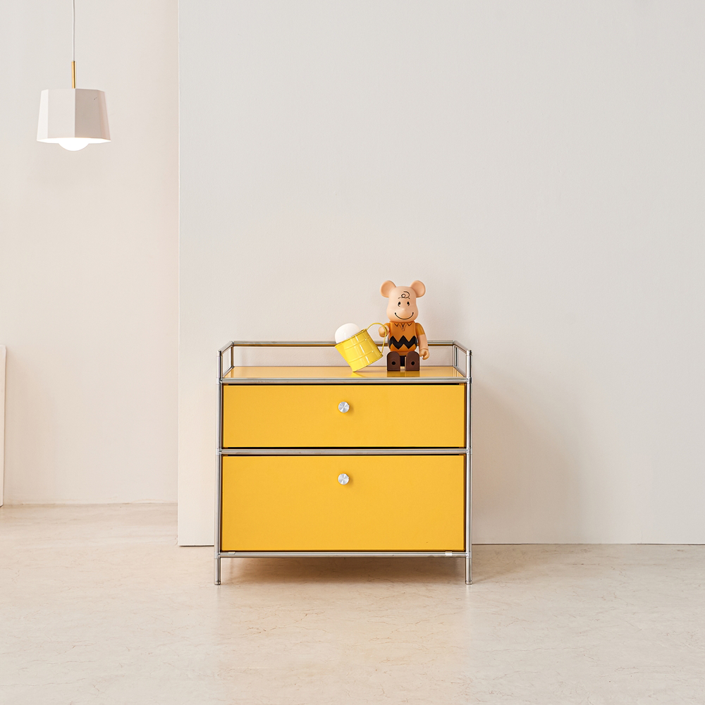 세라썸 모듈 미드센츄리 수납장 낮은 안방 침대옆 거실 수납장