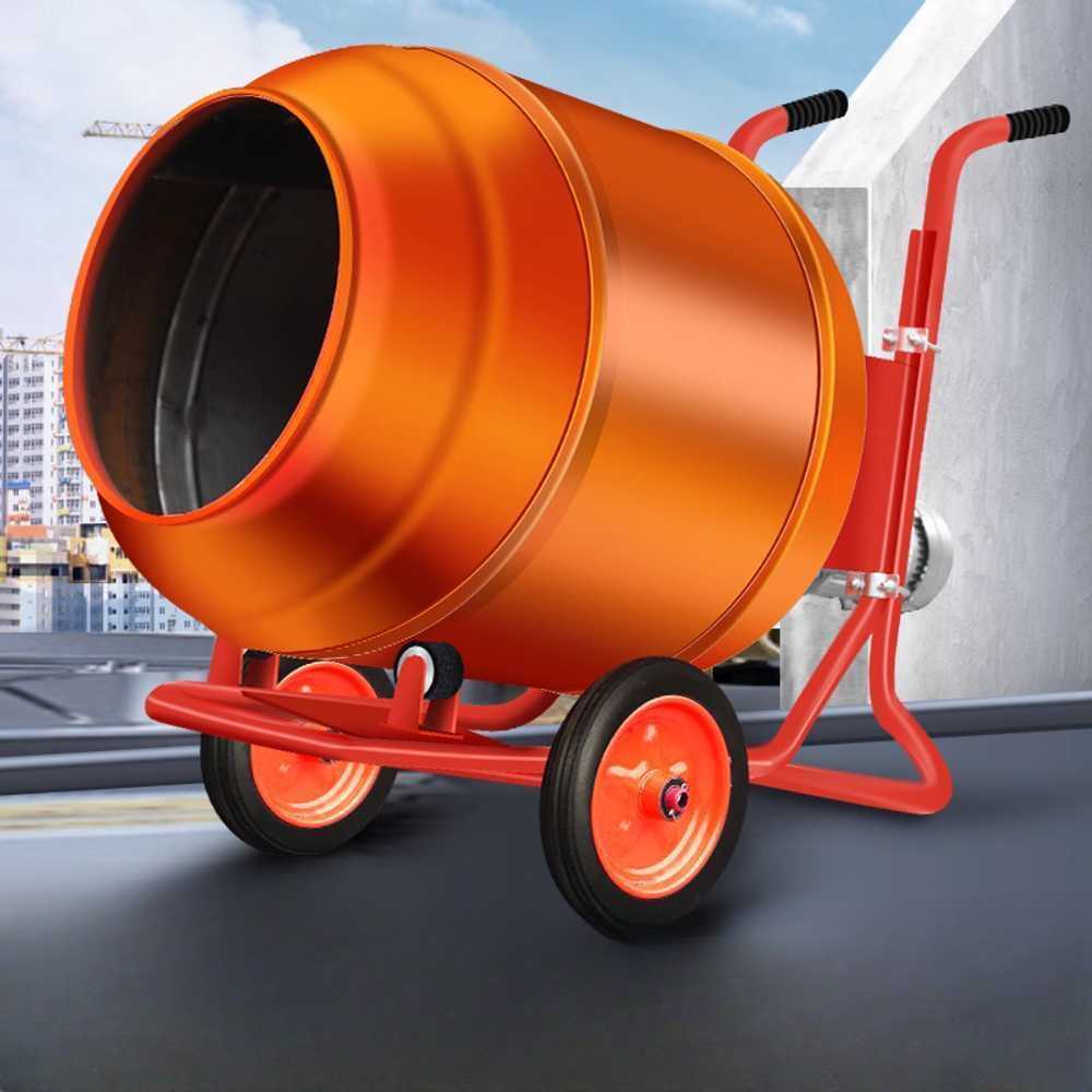 콘크리트 믹서기 대형 시멘트 교반 혼합기 건설현장 230L 2800W - 상세 이미지 2