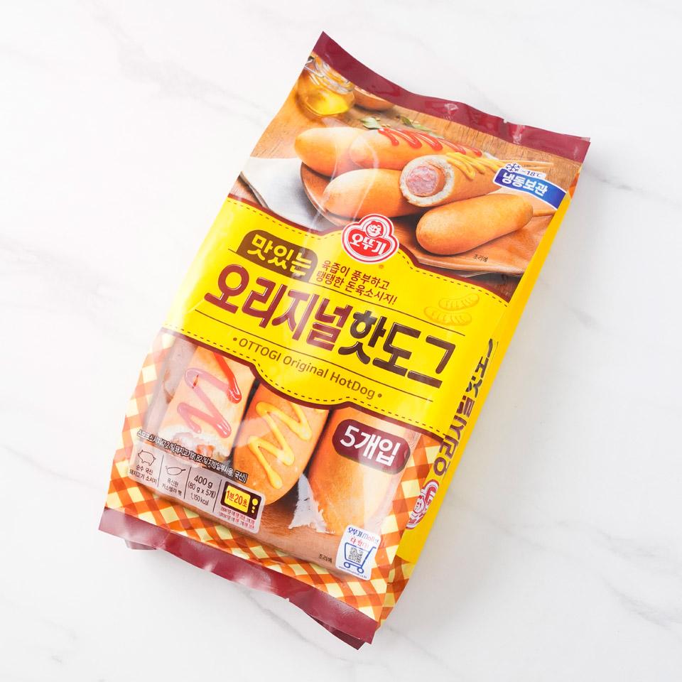 메가마트 오뚜기 맛있는 오리지널 핫도그 400g - 상세 이미지 2