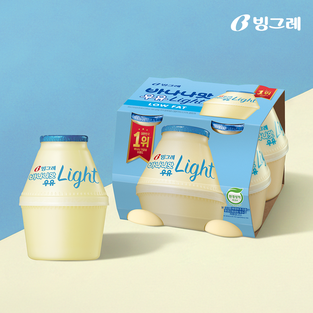빙그레 단지우유 무가당 바나나맛우유 240ml X 4개 외 택1 - 상세 이미지 4