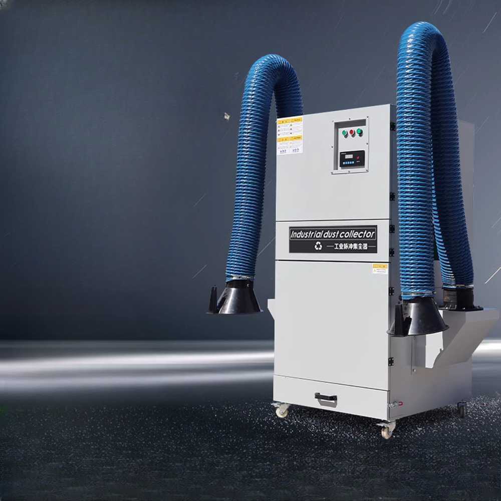 전동 산업용 집진기 공장용 먼지제거기 스테인리스 1.1KW 수동 단일 암 - 상세 이미지 3