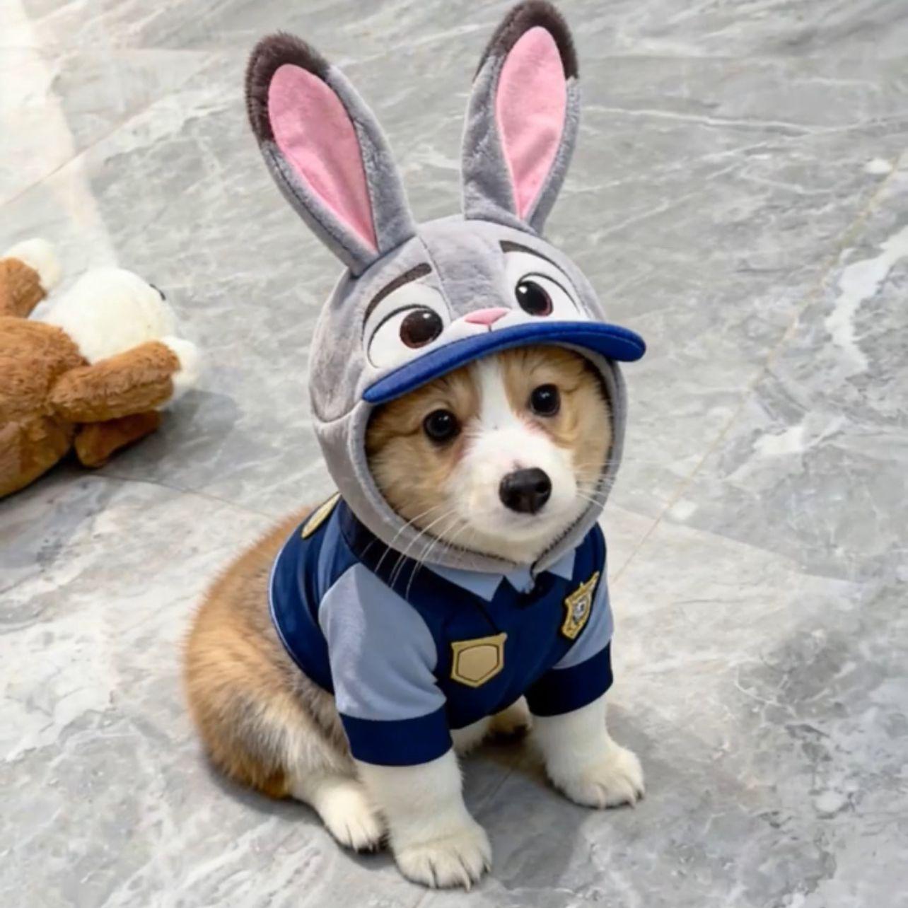 강아지 고양이 겨울 동물 모자 두꺼운 보온 애완동물 주디 1개 10-25cm - 상세 이미지 3
