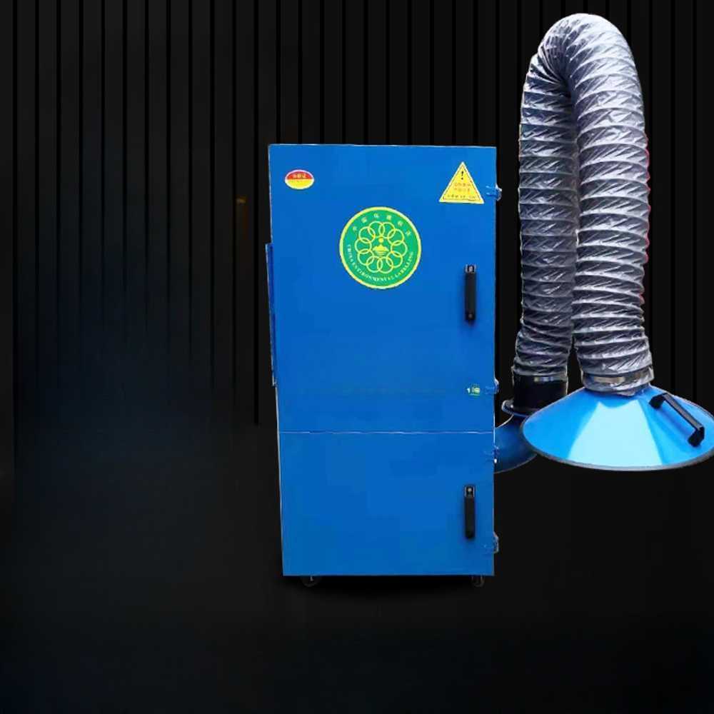 공장용 집진기 산업용 분진제거기 대용량 필터 시스템 저가형 수동 2.2kw 단일 암 - 상품 이미지