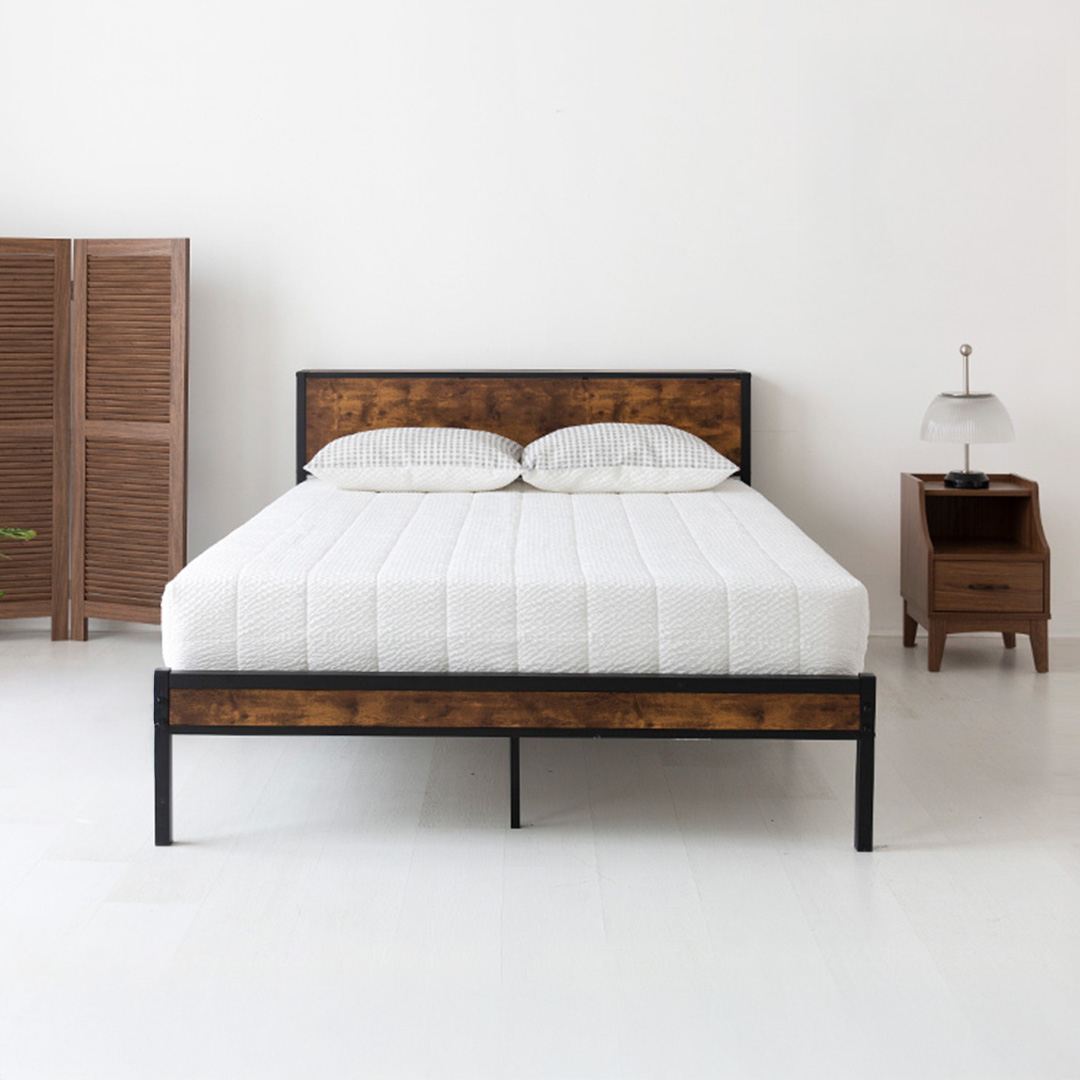 겟우드 침대 더블 140200, 블랙 4983.6154