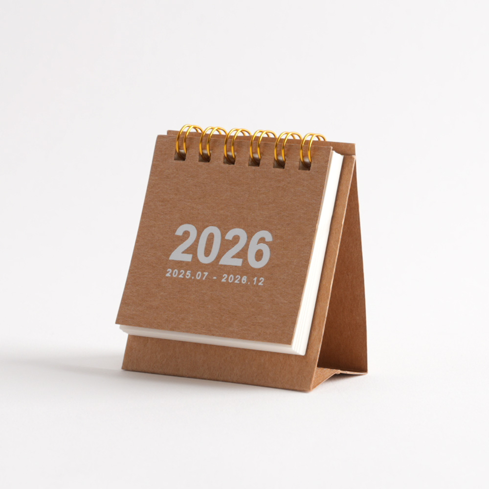 2026 탁상달력 미니달력 2026년 데스크 책상 캘린더 미니 초미니 제품 이미지