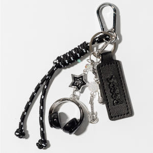 PEEPS Star Headphone Keyring(Black / Whi... 솔직 후기 | 실사용자 리뷰 분석 - 상품 이미지 1