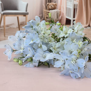 유스풀몰 미니델피늄 한다발 꽃 생화 택배 꽃배달 싼곳 솔직 후기 | 실사용자 리뷰 분석 - 상품 이미지 2