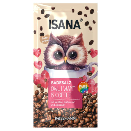 ISANA [해외]로스만 이사나 ISANA 바스솔트 Owl I Want Is Coffee 80g