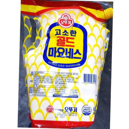 대용량마요네즈 업소용 식당 식자재 오뚜기 파우치 마요네즈 3.2kg