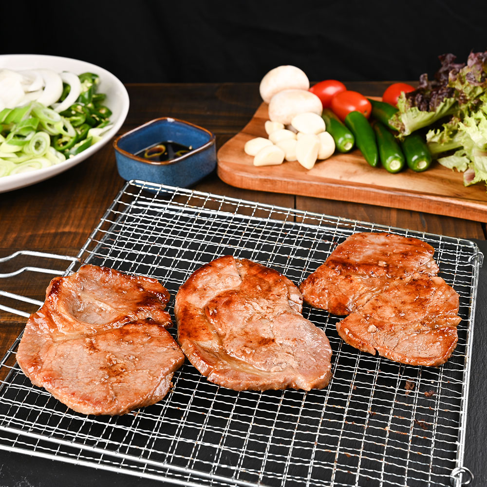 육일품 숯불양념 돼지목살구이800g 돼지갈비맛 - 상세 이미지 4