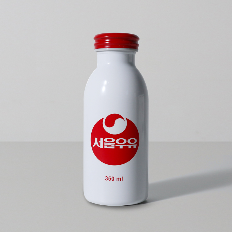 서울우유 레트로 보온보냉 스텐 텀블러 350ml - 상세 이미지 3