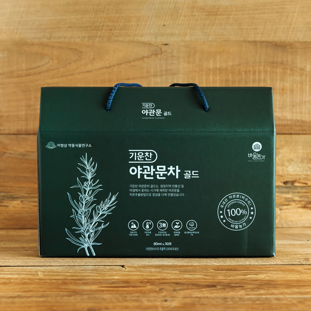 청정DMZ민통선 야생 채취 저온 추출100% 야관문즙(80ml x 30포) 일동로하스 - 상세 이미지 5