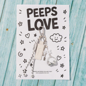 PEEPS Star Headphone Keyring(Black / Whi... 솔직 후기 | 실사용자 리뷰 분석 - 상품 이미지 4