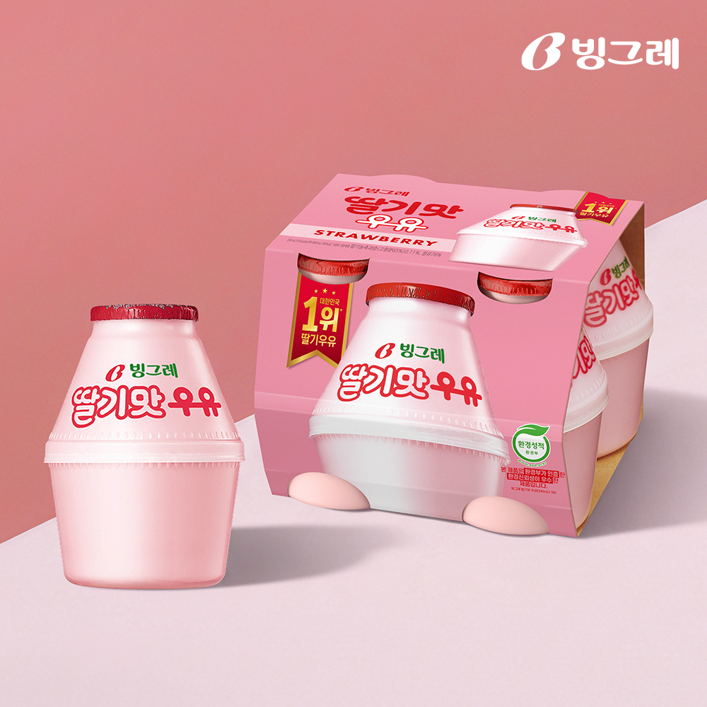 빙그레 단지우유 무가당 바나나맛우유 240ml X 4개 외 택1 - 상세 이미지 3