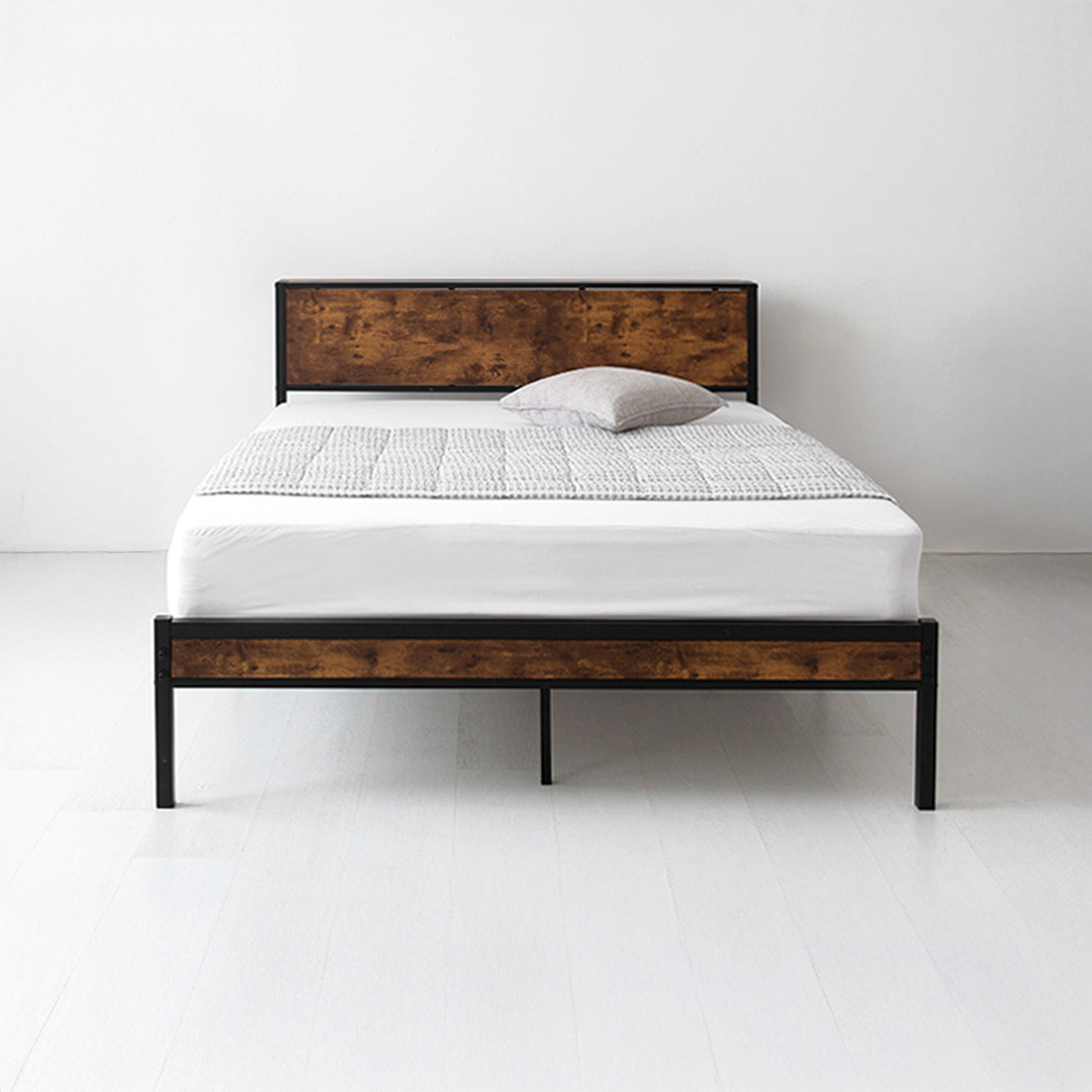 겟우드 침대 더블 140200, 블랙 4983.6154