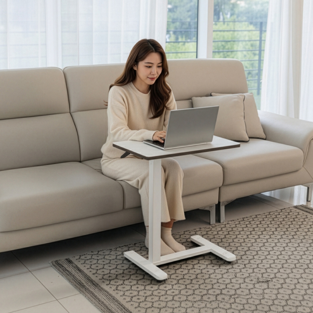 핏쳐 높이 조절 이동식 소파 침대 사이드 테이블 MS2L