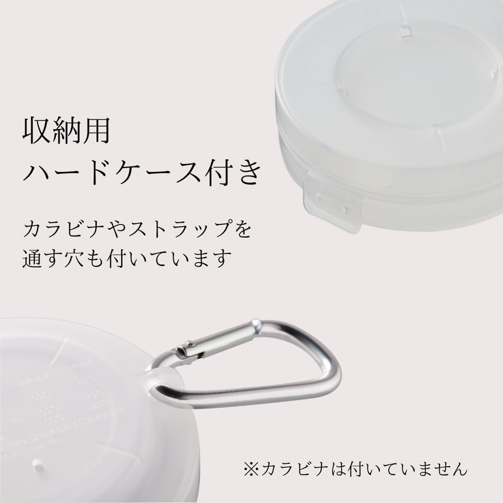 일본감성 이세토 접이식 휴대용 120ml 양치 컵 이미지 7