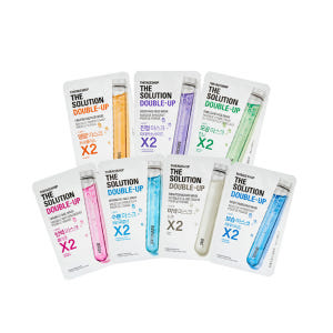 더페이스샵 더솔루션 더블업 마스크 시트 20~22mL 솔직 후기 | 피부 타입별 분석 - 상품 이미지 1