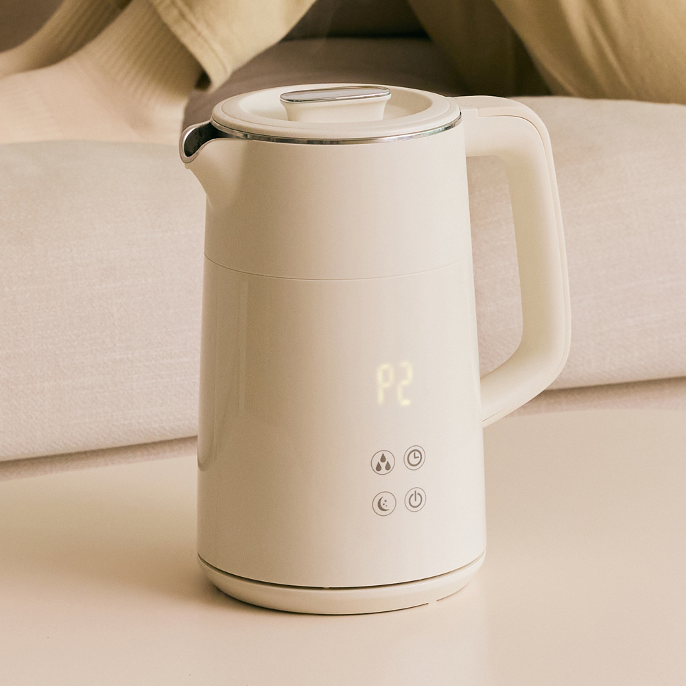 26년 NEW 신생아 아기 스텐 대용량 통세척 비염 가열식 가습기 1.7L