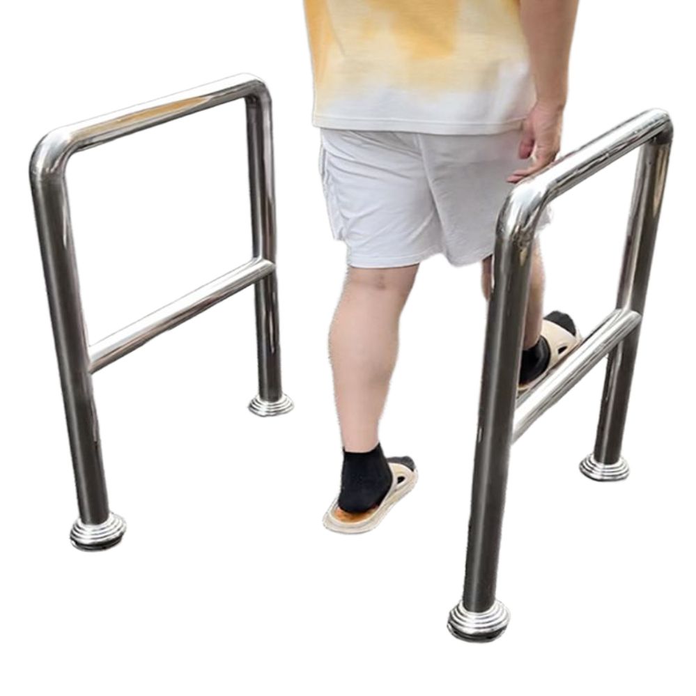 스텐 가드레일 볼라드 충돌방지 기둥 스탠드 차단 봉 주차금지 304 76mm - 상품 이미지