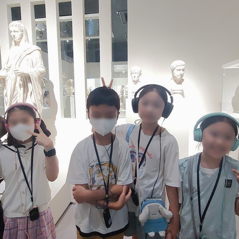 국립중앙박물관 초등 세계사 체험 주말 방학 특강 서울 어린이 역사체험학습 그리스 로마 도슨트 해설 수업 by 새싹여행