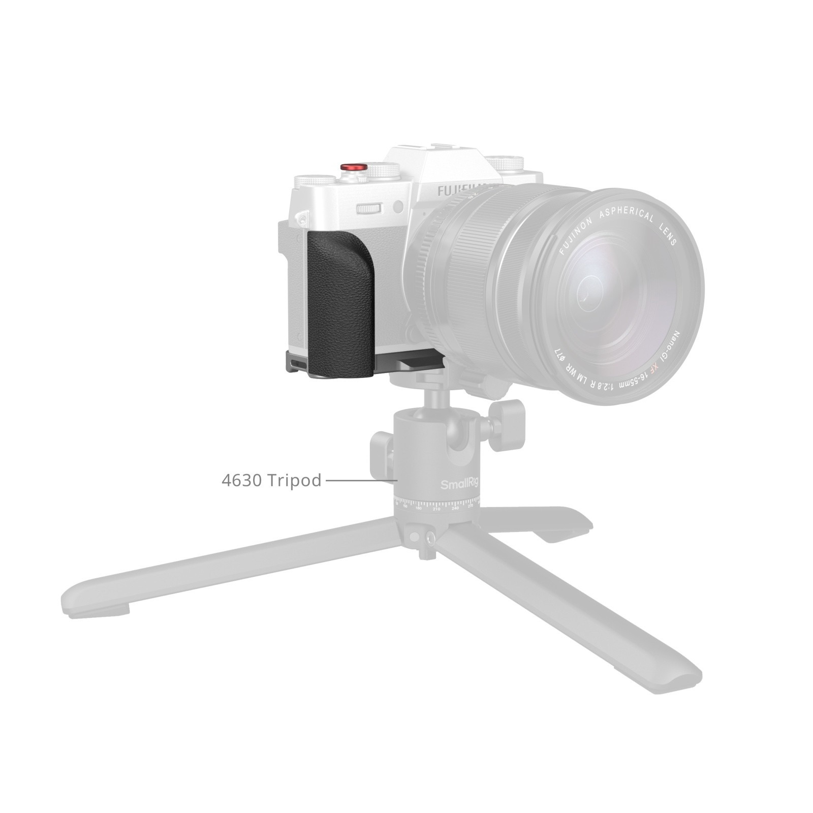 스몰리그 후지필름 X-T30/X-T30 II/X-T30 III 실리콘 핸들 L-브라켓 (실버) 5664 - 상세 이미지 5
