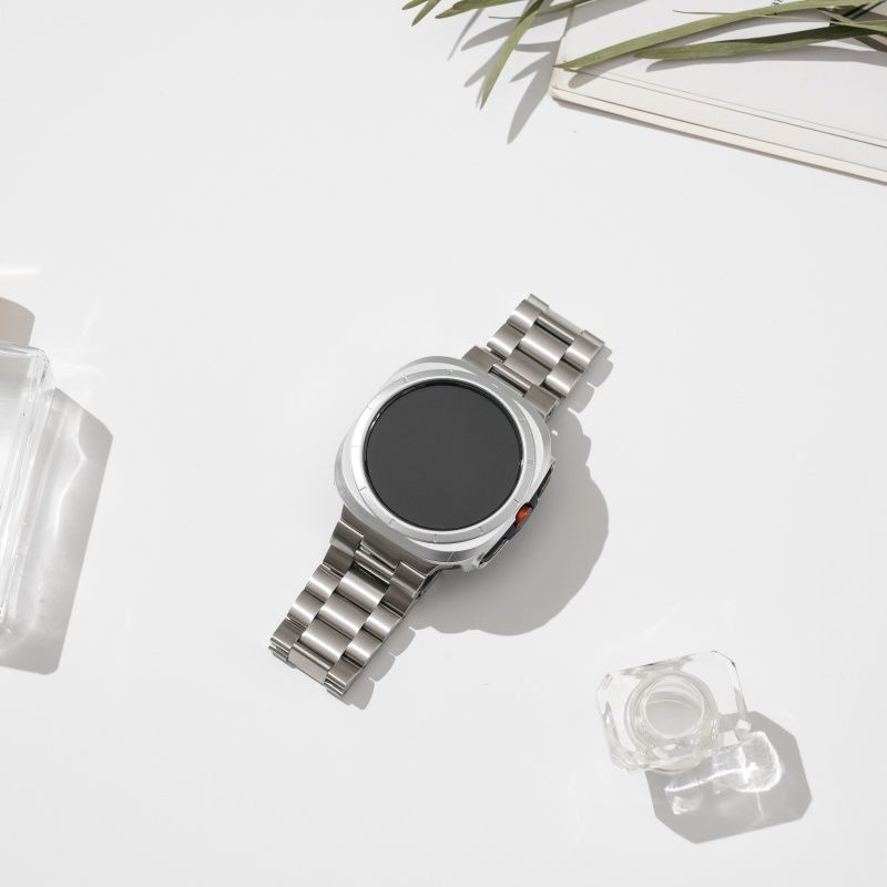 갤럭시워치8 클래식 메탈 스트랩 시계줄 교체 원클릭 밴드 40mm 44mm 46mm 호환