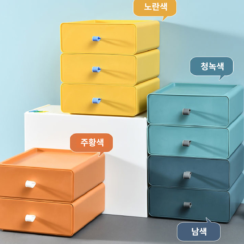 적층형서랍장 책상 이미지 6