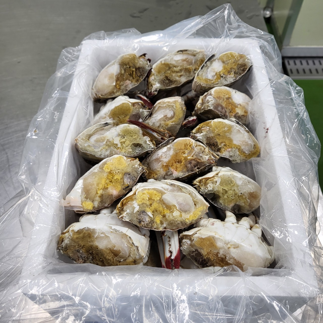 국내산 냉동 절단 꽃게 2kg 하프절단 암꽃게 랜덤 - 상세 이미지 2