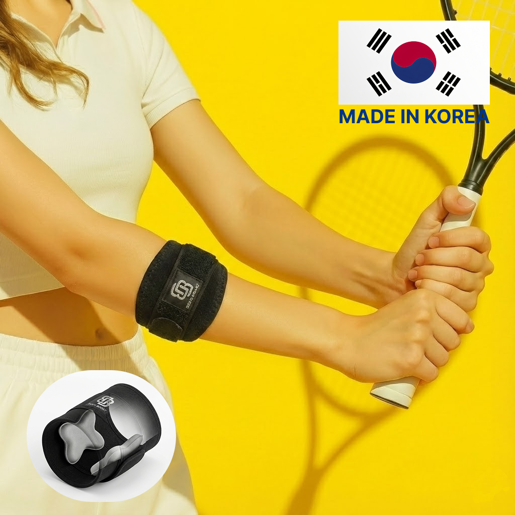 배드민턴 팔꿈치보호대 전완근 골프 테니스 엘보보호대 엘보우