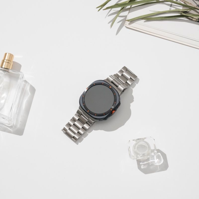 갤럭시워치8 클래식 메탈 스트랩 시계줄 교체 원클릭 밴드 40mm 44mm 46mm 호환