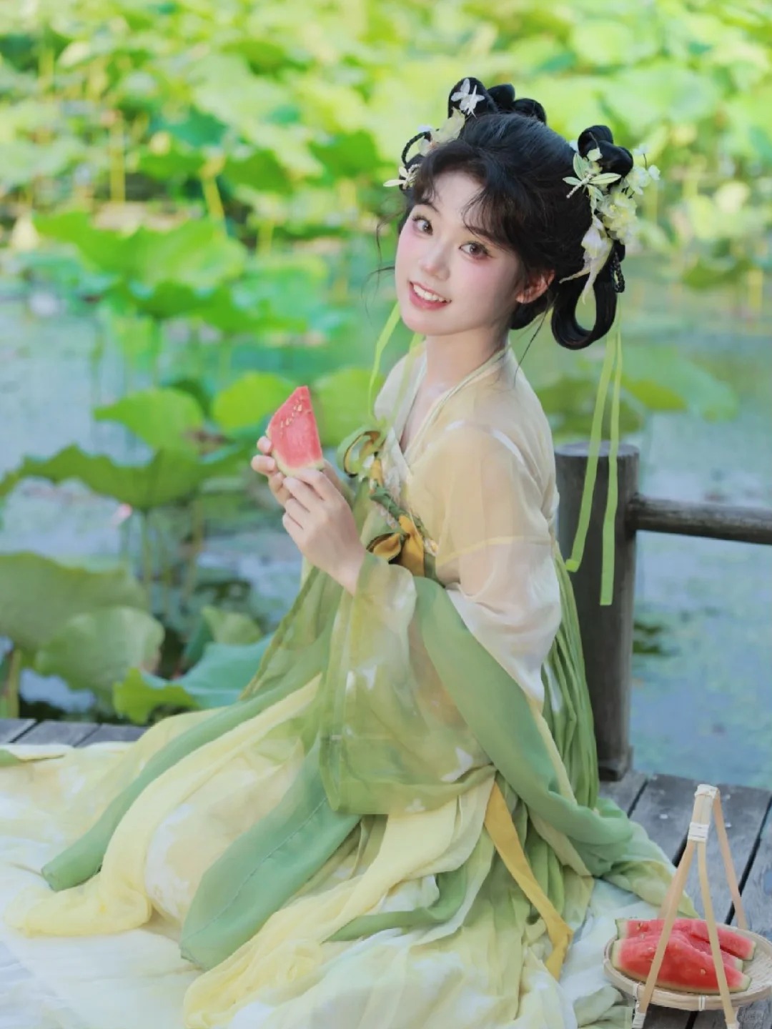 [항저우 체험권] 항저우 왕홍 감성 한푸 체험 서호에서 즐기는 중드 여주인공 촬영