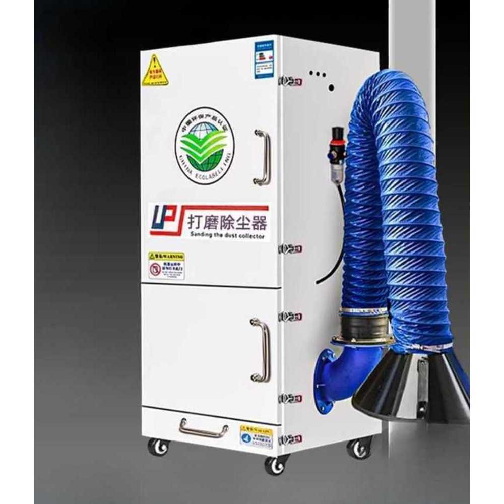 공장용 집진기 산업용 분진제거기 대용량 필터 시스템 저가형 수동 2.2kw 단일 암 - 상세 이미지 2