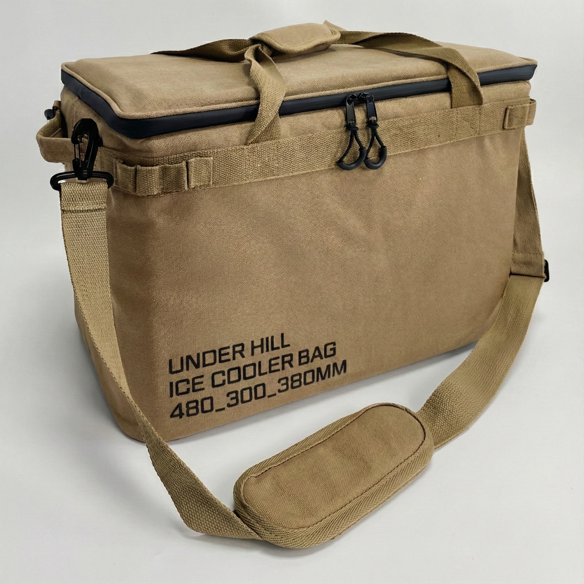 언더힐 보냉백 보냉가방 쿨러백 소프트쿨러 45L, 탄베이지