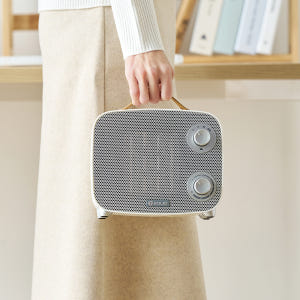 솔리드 가정용 PTC 전기히터 팬히터 온풍기 욕실 화장실 미니 발난로 난... 개봉기 | 실사용 후기 - 상품 이미지 2